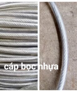 Cáp bọc nhựa 6