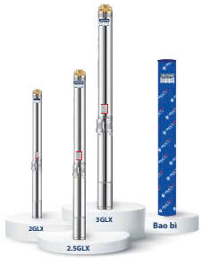 Bơm hỏa tiễn GALAXY 4GLX 5.5HP/380V